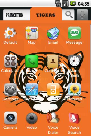 Princeton U w/ iPhone icons Android Themes