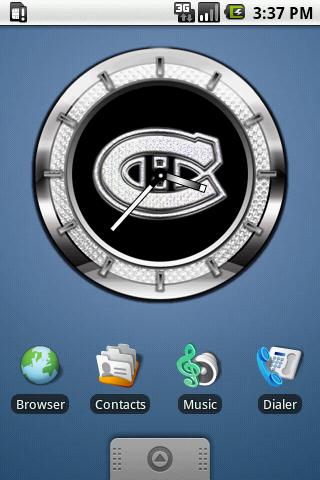 CLOCK CANADIENS Android Themes