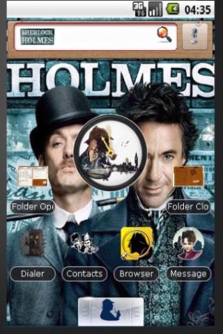 Sherlock Holmes Theme 2 Android Themes