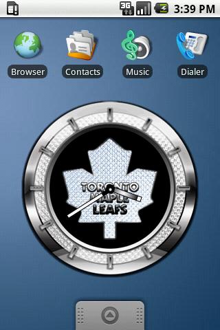 CLOCK MAPLE LEAFS Android Themes