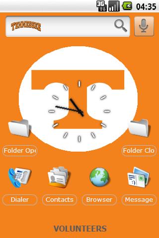 University of Tennessee Android Themes