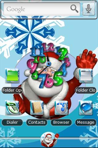 Santa Theme 1 Android Themes