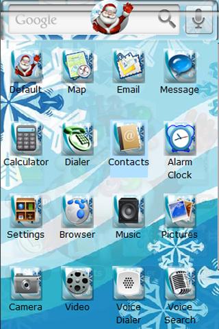 Santa Theme 1 Android Themes