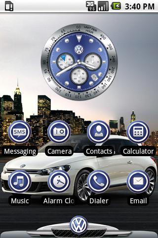Open Home Skin MyVW Scirocco Android Themes