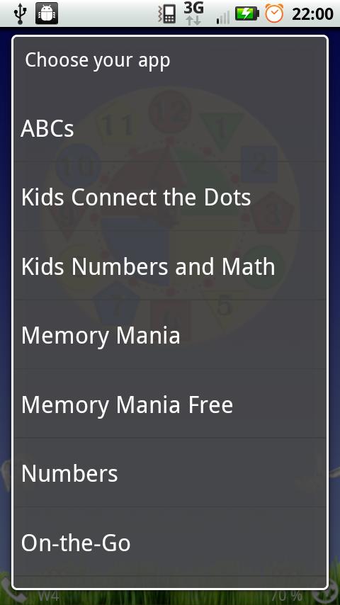 Kids Clock Android Themes