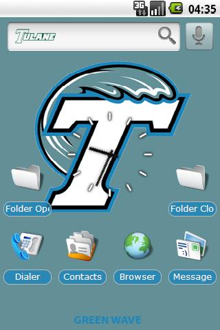 Tulane University Android Themes