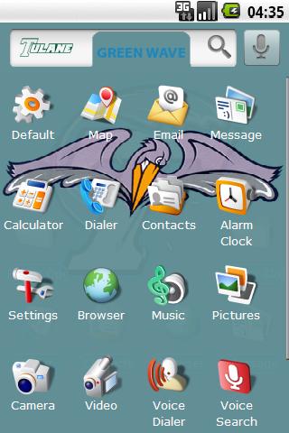 Tulane University Android Themes