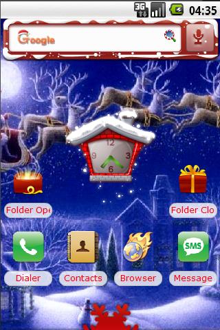 PandaHome Christmas Theme Android Themes
