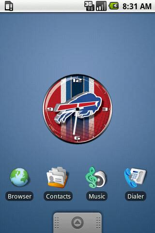 Buffalo Bills Clock Android Themes
