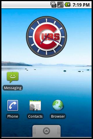 Cubs Logo Widget Clock Android Themes