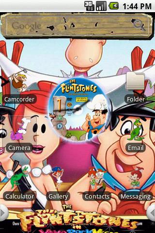 HD Theme:The Flintstones Android Themes