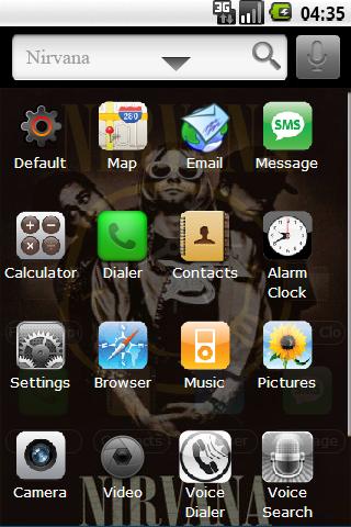 Nirvana – iPhone Icons Android Themes
