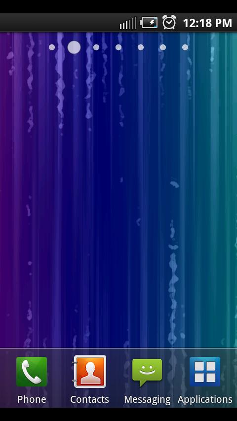 Rainbow Blinds Live Wallpaper Android Themes