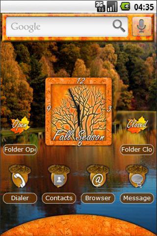 HD Fall Theme Autumn Android Themes