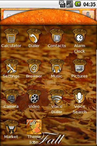 HD Fall Theme Autumn Android Themes