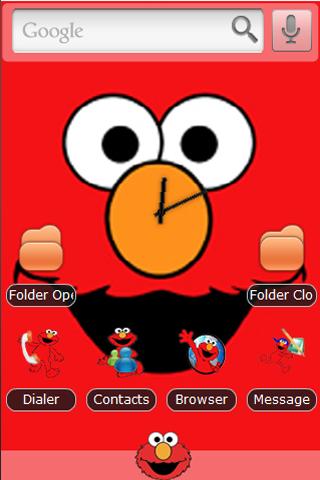 Elmo Theme (Sesame Street) Android Themes