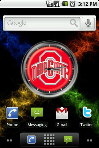 Ohio State Big Clock Widget