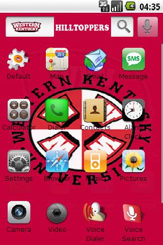 Western Kentucky iPhone icons Android Themes