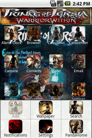 Theme:Prince of Persia Android Themes