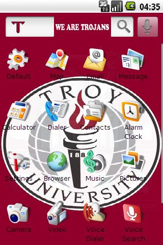 Troy University Android Themes