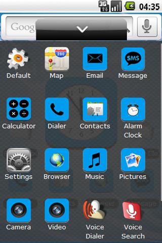 Baby Blue Theme (iPad/iPhone) Android Themes