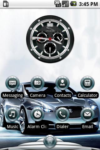 Open Home Skin My Jaguar XF Android Themes