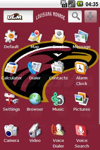 U. of Louisiana at Monroe Android Themes