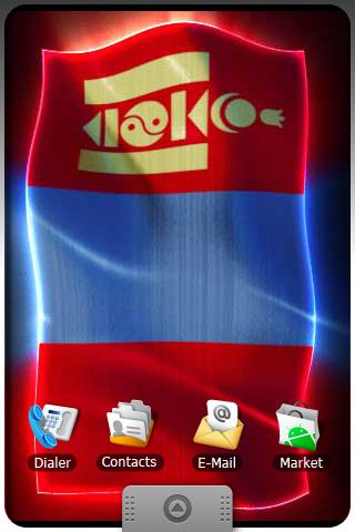 MONGOLIA LIVE FLAG Android Themes