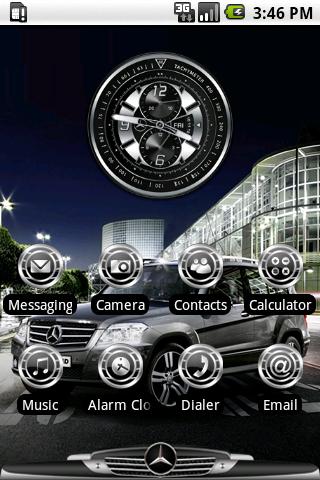 Open Home Skin My GLK Class Android Themes