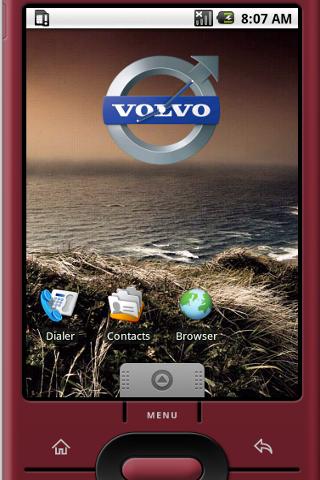 Volvo Logo Widget Clock Android Themes