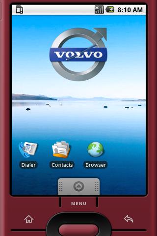 Volvo Logo Widget Clock Android Themes