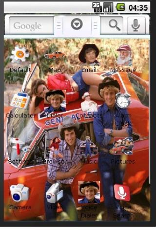 Dukes of Hazzard Original TV Android Themes