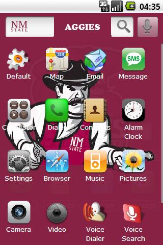 New Mexico State w/iPhone icon Android Themes