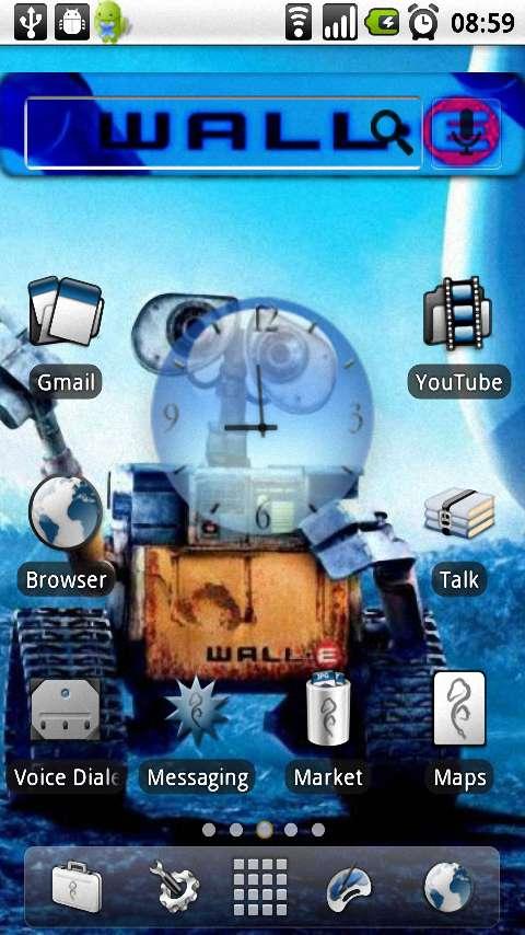 HD Theme:WALL.E Android Themes