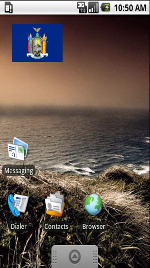 New York State Flag Widget Android Themes