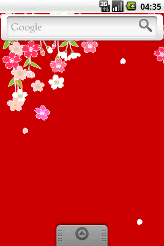 Saora Themes:Weeping Cherry Red