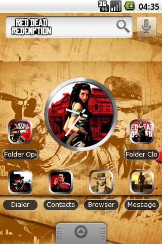 Theme: Red Dead Redemption Android Themes