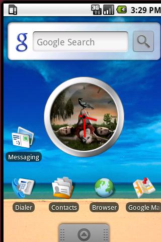 Vampire Diaries Clock Widget Android Themes