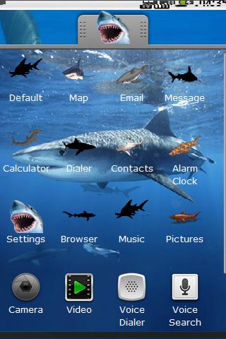 Shark Theme Android Personalization