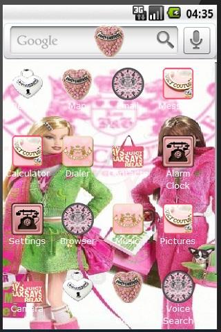 Juicy Couture part 2 Android Themes