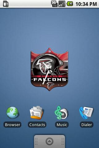 Atlanta Falcons Clock Widget Android Themes