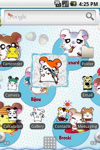 Theme:Hamtaro Android Themes