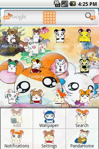 Theme:Hamtaro Android Themes