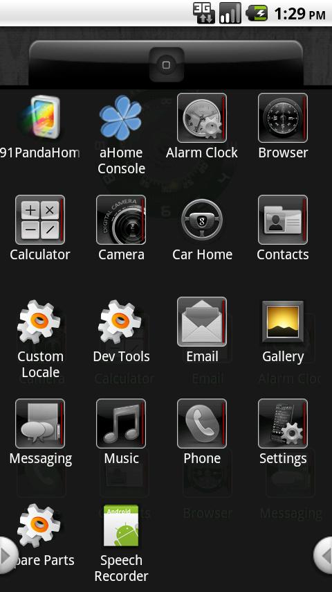 aHome/Open Home Minimal Theme Android Themes
