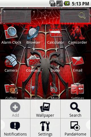 Theme:Spider Man Android Themes