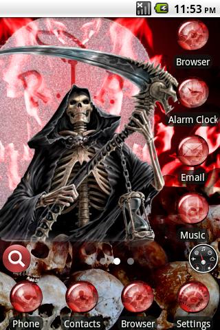 Grim Reaper Theme Android Themes