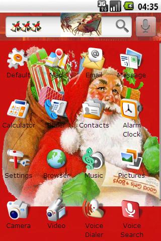 Joyeux Noel Android Themes