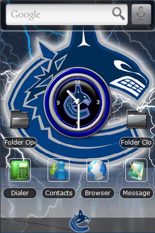 Vancouver Canucks Android Themes