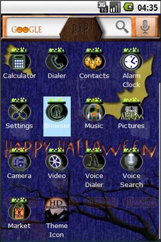 HD Halloween Theme Android Themes