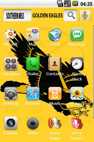 S. Mississippi w/ iPhone icons Android Themes